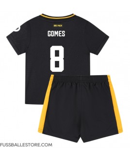 Günstige Wolves Joao Gomes #8 Auswärts Trikotsatzt Kinder 2024-25 Kurzarm (+ Kurze Hosen)